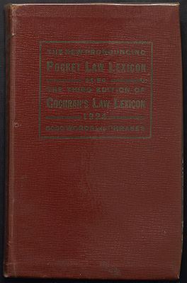 Cochran, cover