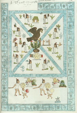 Image of the Founding of Tenochtitlan
