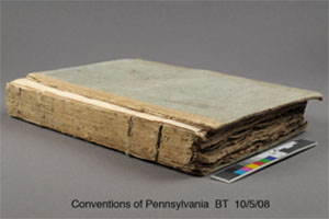 Minutes of the Pennsylvannia Convention before treatment