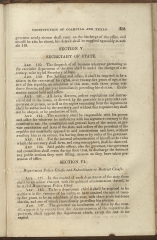 beginning page of Title II, Section VI