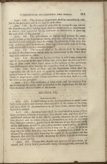 beginning page of Title II, Section VII