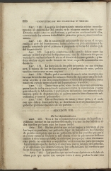beginning page of Article II, Section VII