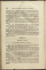 beginning page of Title IV, Sole Section