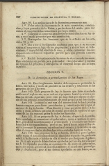 beginning page of Title I, Section V