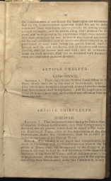 only page of Article XII