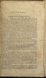 beginning page of Article III