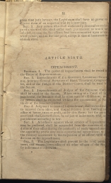 only page of Article IX